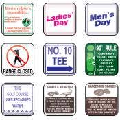 Category 12" x 12" Information Signs image